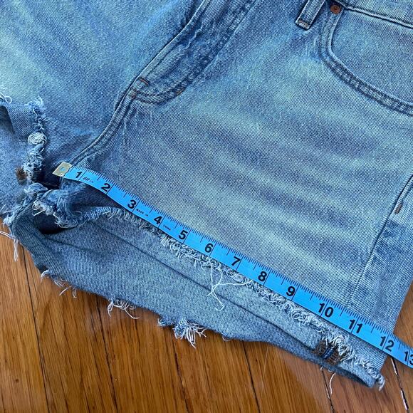 Madewell The Perfect Jean Short Denim Shorts Size 32 - Picture 8 of 8